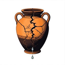 Broken Greek vase symbolizing fragmented workflows