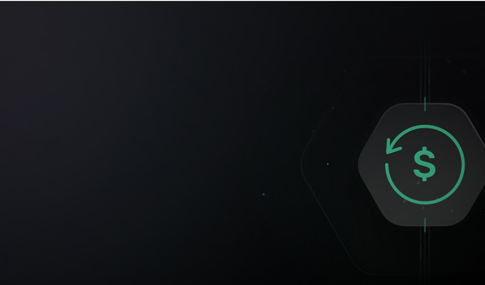 Speed gauge showing 400% improvement